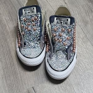 Custom bling converse